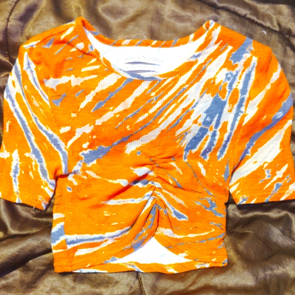 Urban Outfitters TigerSplash Crop Top